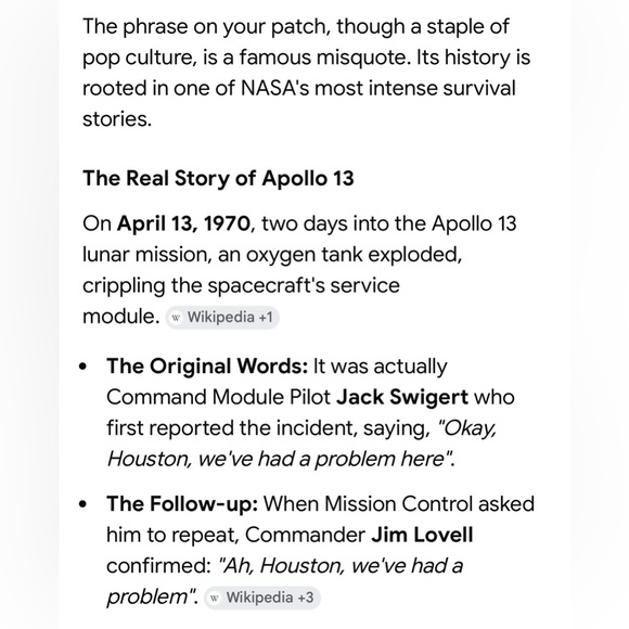 🆕Houston We Have a Problem Embroidered Patch - Picture 3 of 11